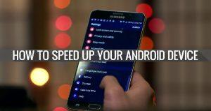 speed up android tips